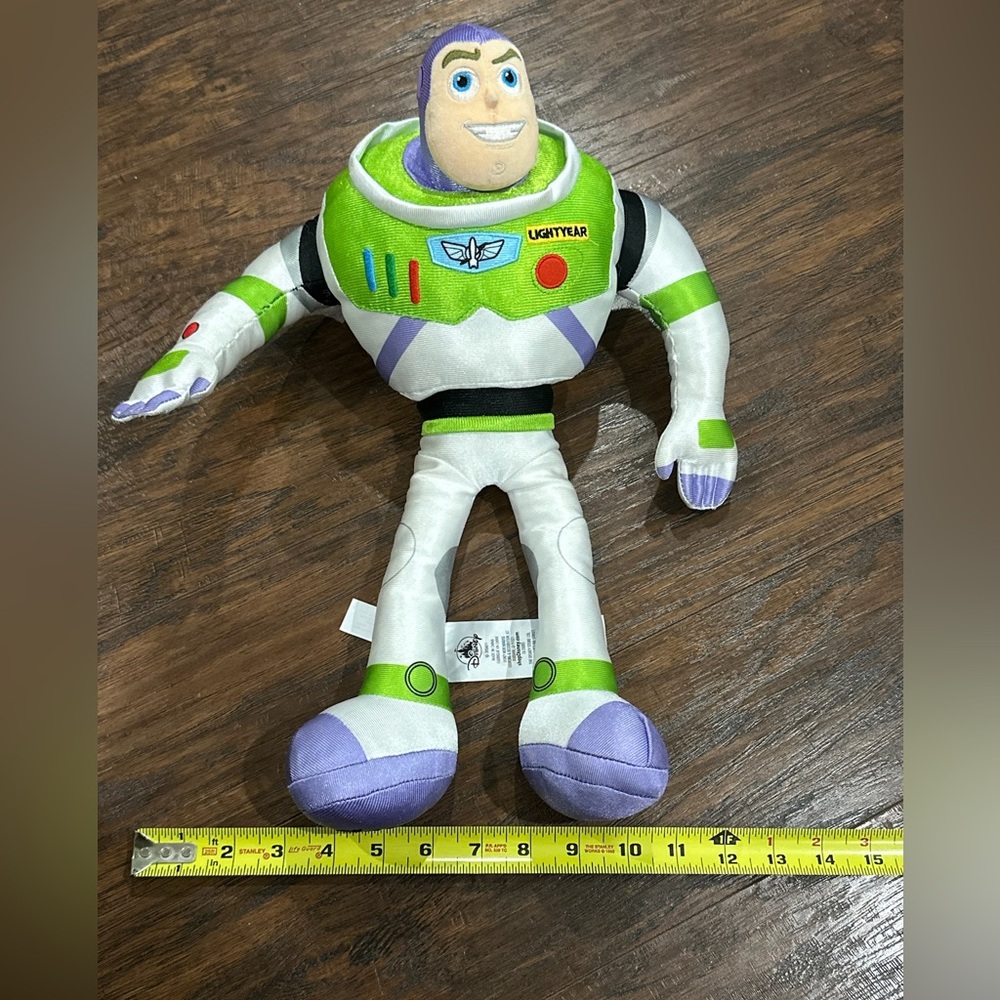 Disney Toy Story Buzz Lightyear Posable Plush Doll - Picture 15 of 16